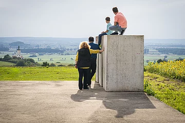 Aussicht an der Zeitpyramide