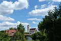 Blick auf St. Jakobus in Tagmersheim